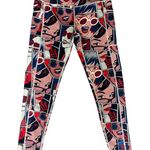 Constantly Varied Gear Ladies Pop Art Leggings Medium Red Photo 0
