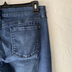 DKNY Jeans Y2k 8 Blue Skinny Denim Studded Pocket Stretch Jeggings Pants Photo 8
