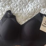 Daystry Plus Size Wirefree Bra for Women Full Coverage No Underwire 2XL Black Photo 1