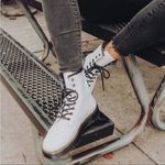 Dr. Martens Zavala Lace Up Boot in White T Lamper Leather Photo 0