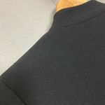 Escada Wool Blazer Jacket German Design Size 34 Grommet Detail MISSING BUTTON Black Photo 9