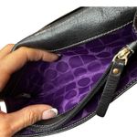 Kate Spade NWOT Signature Noel Zip Around Wallet Purple Liner Photo 6