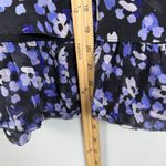 Kate Spade Floral Camisole‎ Womens M Lavender Hydrangea 100% Silk Ruffle Fairy Purple Size M Photo 7