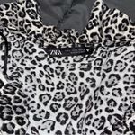ZARA Cheetah Open Tie Top Photo 2