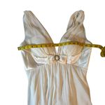 Betsy and Adam  White Embellished Gown - Size 14 Photo 2