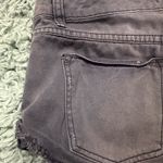 Free People  Shorts Denim Cut-Off Distressed 27 Photo 3