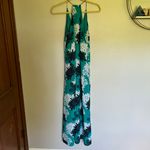 Ann Taylor LOFT Blue Floral Maxi Dress Photo 1