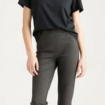 Quince ✨ Ultra-Stretch Ponte Straight Leg Charcoal Sz Large Pants✨ Photo 0