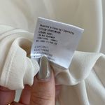 Gerard Darel 100% Silk Cream Blouse Photo 6