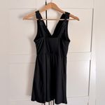Lands' End  Swim Dress in Black Chic Coastal Beach Size 6 Photo 1