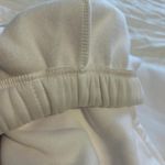Target White Fleece  Sweatpants Photo 3