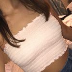 Forever 21 Peach Smocked Tube Top Photo 0