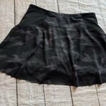 Athleta Match Point Skort Black Gray Camo Size Medium Skirt Shorts Athleisure Photo 13