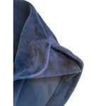 CALIA By Carrie Underwood Crushed Velvet Velour Navy Pullover Sweatshirt Large Photo 6