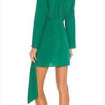 L'Academie  The Lorriana Mini Dress in Green XS Photo 1
