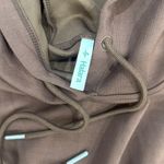 Halara  Taupe Hooded Sweatshirt Photo 6