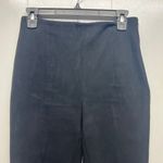 Babaton Aritzia Women's High Rise Faux Suede Black Pants Size 6 Stretch Neutral Photo 2