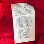 CAbi Women’s Short Sleeve Red Body-con Shirt Dress w/ Adjustable Sleeves Medium Photo 4