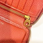 Marc by Marc Jacobs MARC JACOBS Jet Set Orange Saffiano Leather Zip Around Wallet Wristlet Photo 3