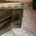 POL ‎ Boho Embroidered Long Sleeve Top Olive Green Size Large Festival Indie Photo 8