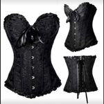 Corset Black Festival Punk Sexy Cosplay New Size undefined Photo 1