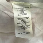 Anthropologie Maeve Puff Sleeve Smocked Shirt Dress Tropical Print Size XL Blue Photo 7