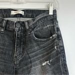 Moussy Vintage Black Distressed Denim Ankle Jeans Size 26 Photo 3
