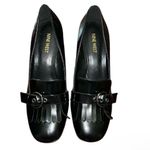 Nine West  Women's Black Umbriah Leather Dress
Pump(Size 9M) Photo 1