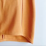 MINKPINK NWT  Orange Stretch Ribbed Fonda Mini Skirt, Size‎ Medium Photo 7