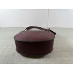 Burgundy Mauve Brass HW Vegan Hobo Crossbody Purse 10x9x3‎ DisneyBound Bag Red Photo 4