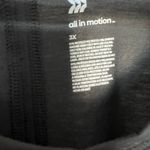 All In Motion Women's Plus Size Black Active Long Sleeve Top - Size 3X - NWT Photo 1