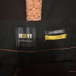 Maeve  For Anthropologie The Colette Full-Length Wide-Leg Pants 32x26 Black Linen Photo 4