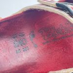 Birkenstock Birki’s Red Plaid Print Slide Sandals Women’s Size EU 37 US 6 Photo 9