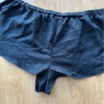 Victoria's Secret Victoria’s Secret Pajama Set, Silky Tank Top & Shorts, Black Animal Print/Lace Photo 13