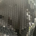 Anthropologie Tulle Black Sequin Dress Photo 4