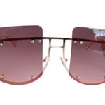 Brown Irregular Sunglasses Photo 1