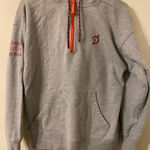 Peloton Womens TWGF Oversized Relaxed Gray Logo Hoodie Sweatshirt Size Small Photo 0