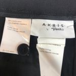 Akris Punto Women's Black Wool Straight Leg Trouser Pants Size 8 Photo 5