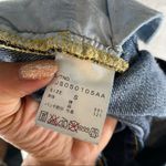 Jeanasis Distressed Medium Wash‎ High Rise Crop Jean Blue Photo 9