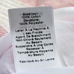 Talbots T5 Jacquard Striped Pencil Skirt Pink White 100% Cotton Classic 10 M Photo 2