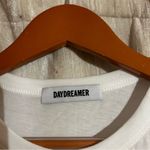 Daydreamer  Bike Week 88 Ringer Tee Austin TX White Yellow Short Sleeve T-Shirt S Photo 3