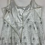 Here Comes the Sun  women's small white lace dress shiny bride party Photo 4