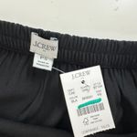 J.Crew  Petite Slip Midi Skirt Satin Elastic Waist Classic Black High Rise SP NWT Photo 8