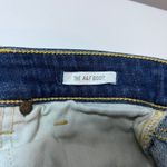 Abercrombie & Fitch Abercrombie Bootcut Jeans Size 6 Short Waist 28 Blue Medium Denim Frayed Raw Hem Photo 5