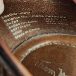 Thom McAn Floral Print Leather Slip On Loafers Shoes Round Toe Red Size 8.5 Photo 8