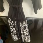 INC  intimates tie front robe medium Photo 1