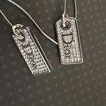 Christian Dior Sliver Earrings Photo 1