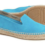 Ilse Jacobsen Womens 6 Turquoise Suede Espadrilles Shoes Blue Photo 0