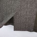 Michael Kors 6 Brown Gold Herringbone Pencil Skirt Photo 5