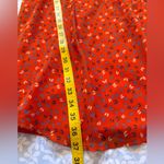 Old navy Orange Floral Dress size M Size M Photo 3